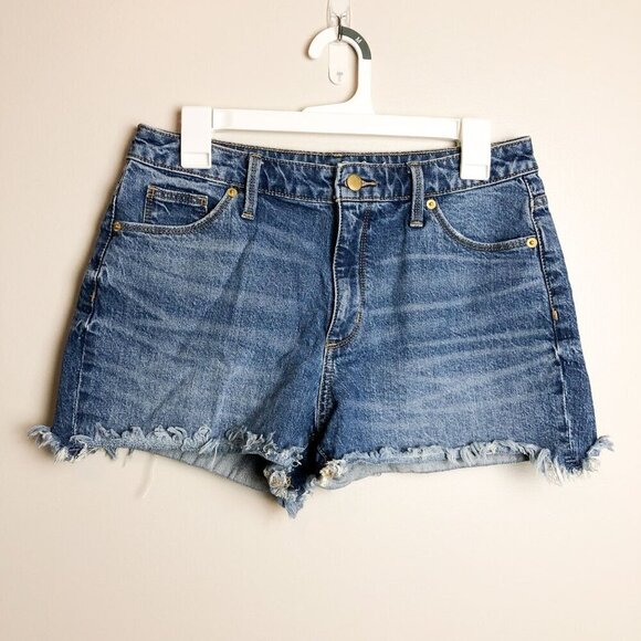 Universal Thread High Rise Shortie Shorts Medium Wash Womens 8 29 Denim Jeans - Picture 3 of 11